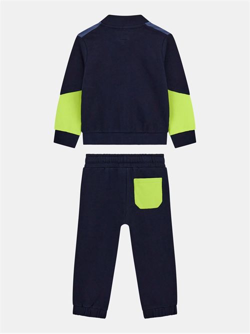 felpa e pantalone bambino blu GUESS | N5RG06KA6R4/FB67